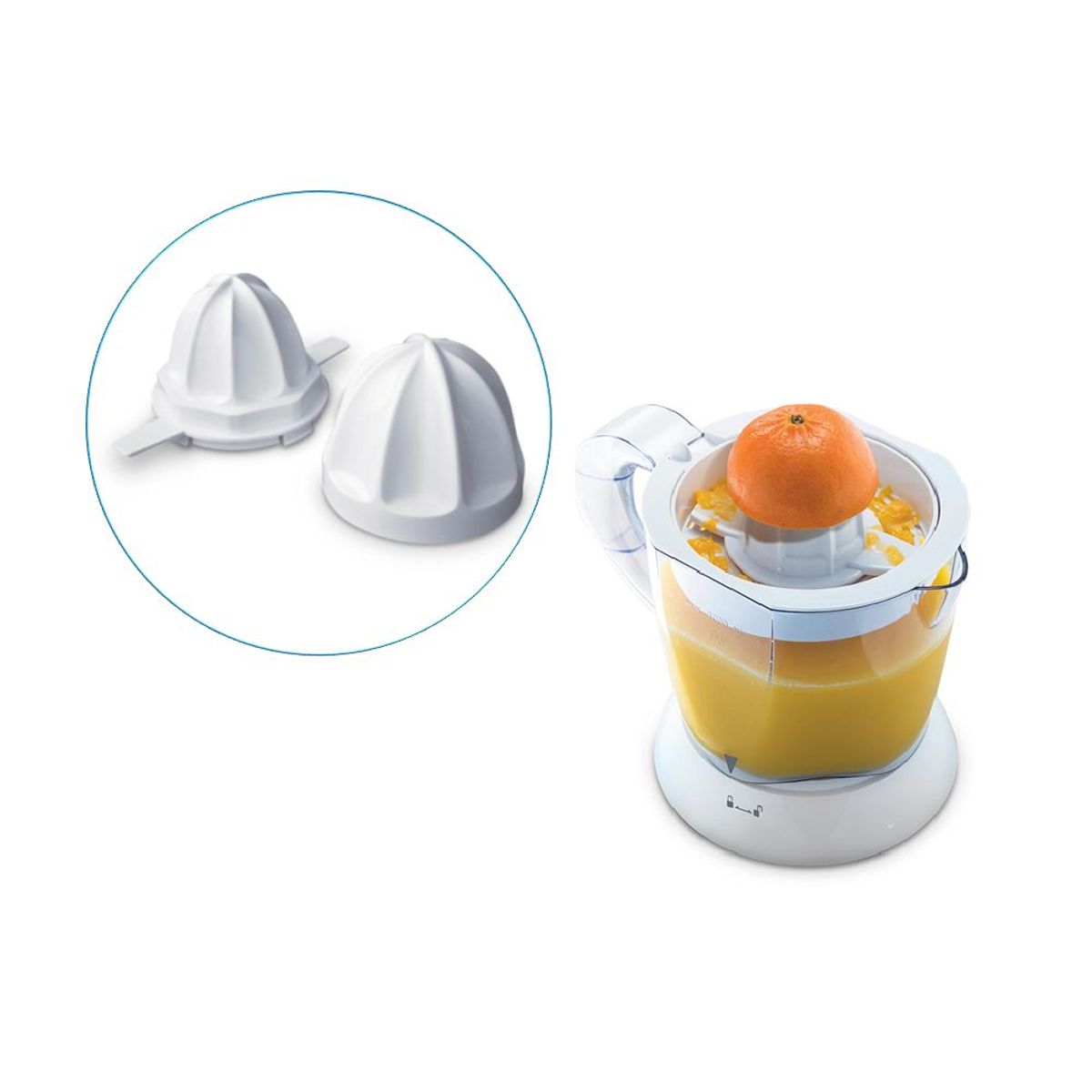 OSTER - Exprimidor de cítricos Oster FPSTJU407W con rotación bidireccional