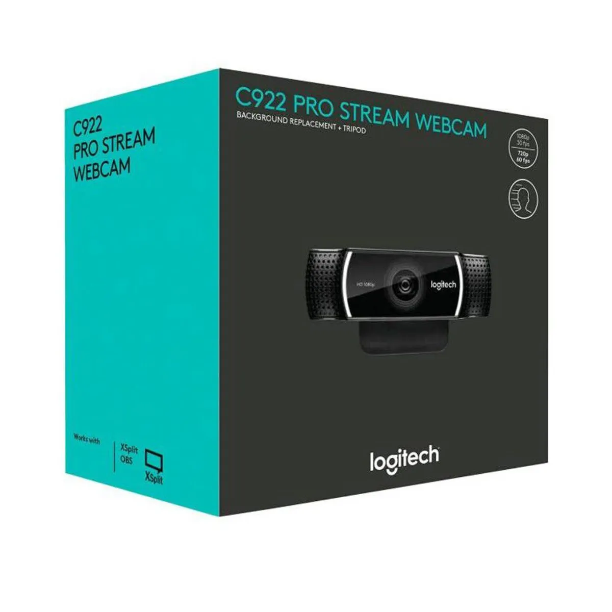 LOGITECH - Webcam Logitech C922 Pro Stream Full HD 1080P
