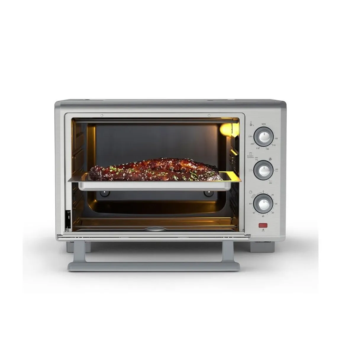 OSTER - Horno 35L con Freidora de Aire Oster TSSTTVLS35-053 Silver