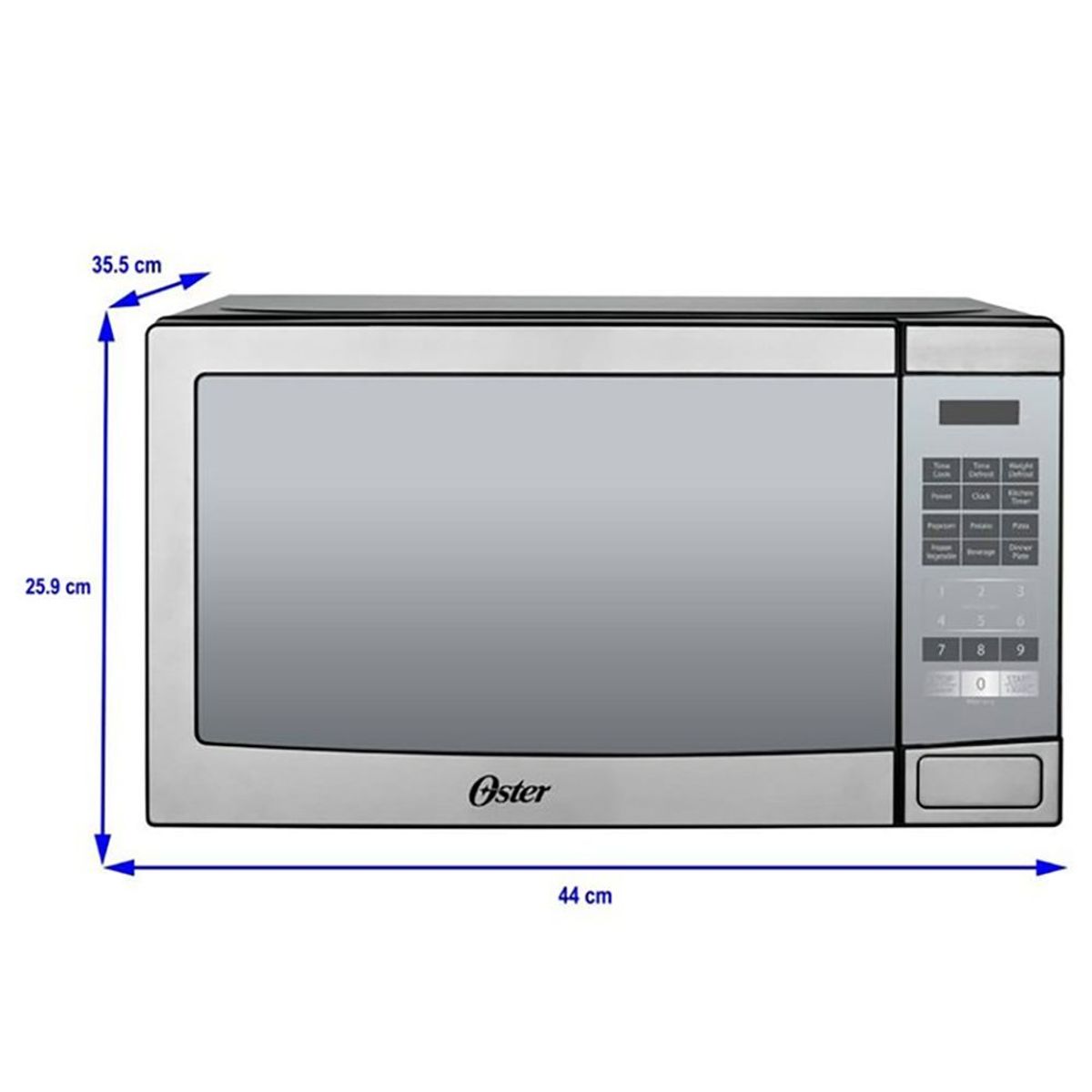 OSTER - Horno Microondas Digital 20L Oster POGYME3703M Acero