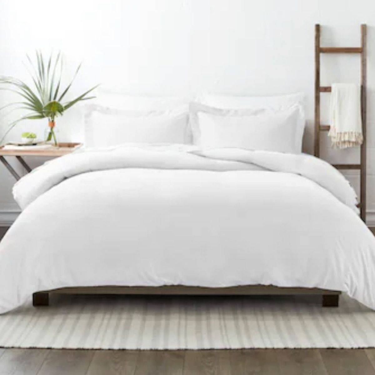 ISATEX HOME - Funda De Plumón De Algodón Pima 2 Plazas Blanco