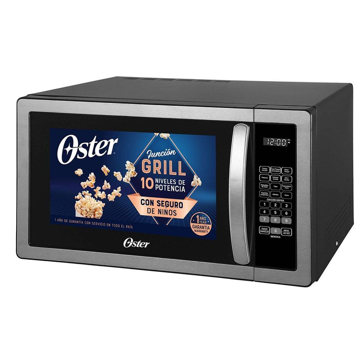 OSTER - Horno Microondas Digital 30L Oster POGGM91101G Negro