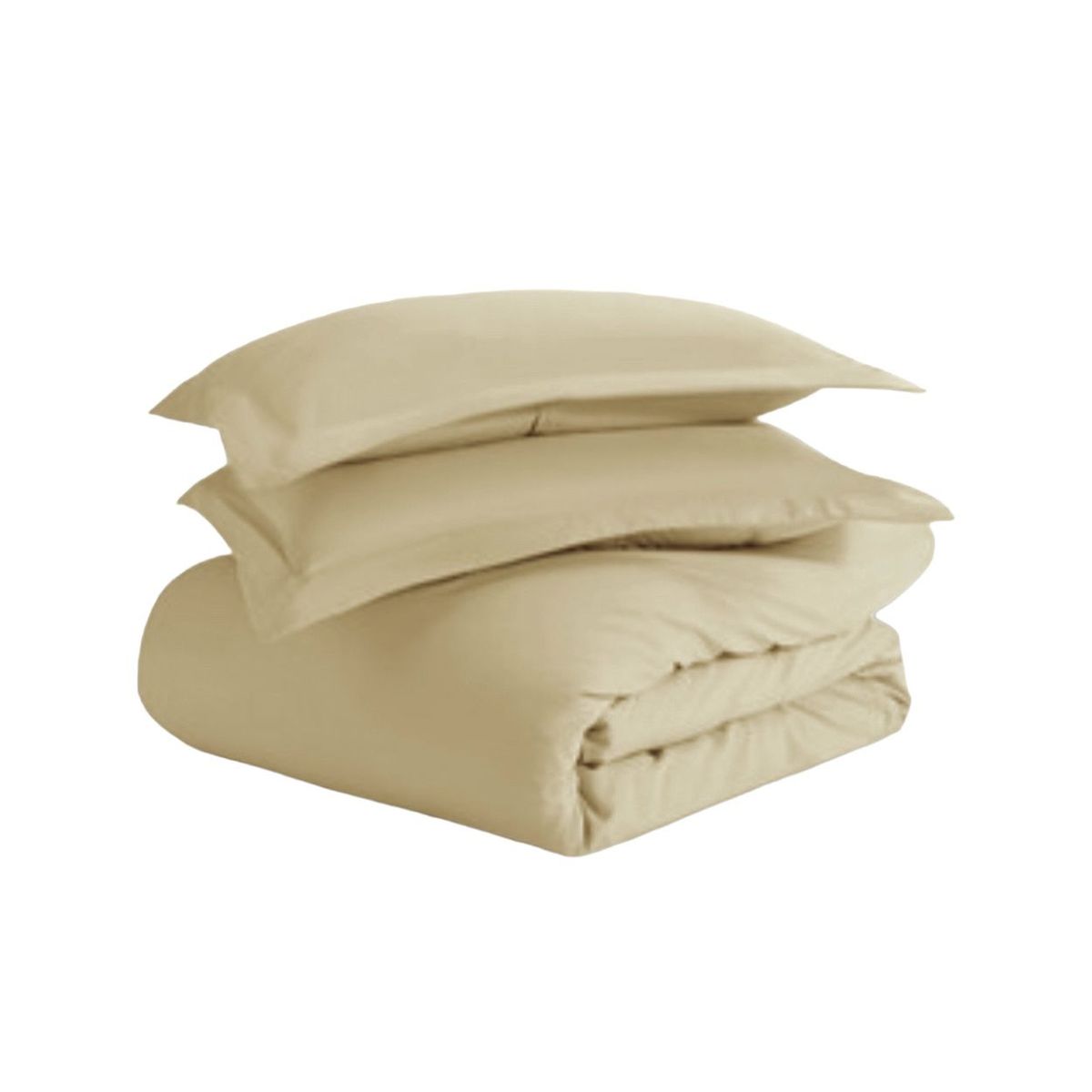 ISATEX HOME - Funda De Plumón De Algodón Pima 1,5 Plazas Beige