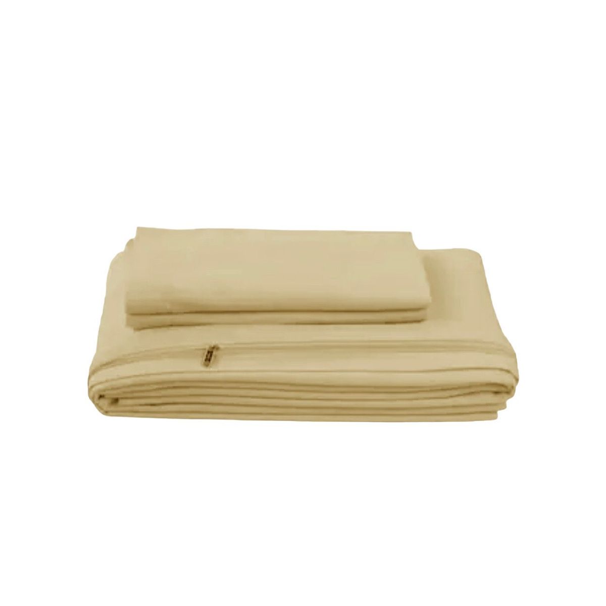 ISATEX HOME - Funda De Plumón De Algodón Pima King Beige