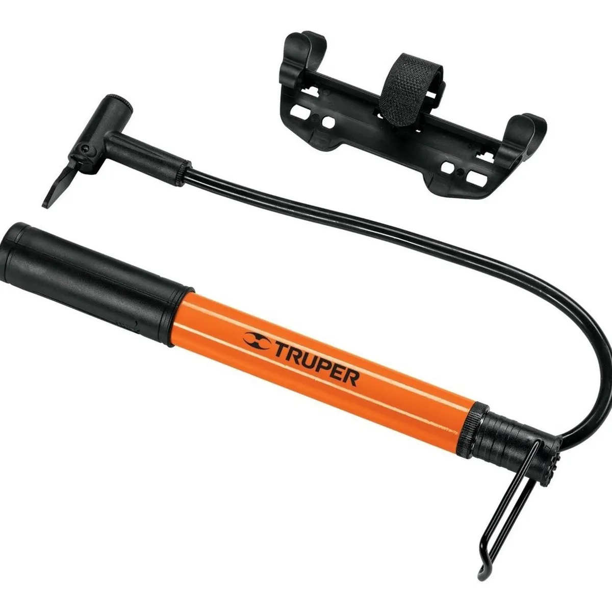 TRUPER - Inflador Portatil para Bicicleta Pelota 60 PSI Truper