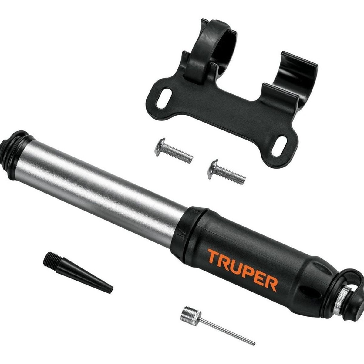 TRUPER - Inflador Portatil para Bicicleta Pelota 75 PSI Truper