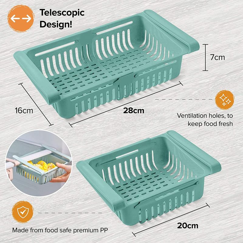 GENERICO - Nicejoy Almacenamiento para Alimentos  Organizador para Frigider