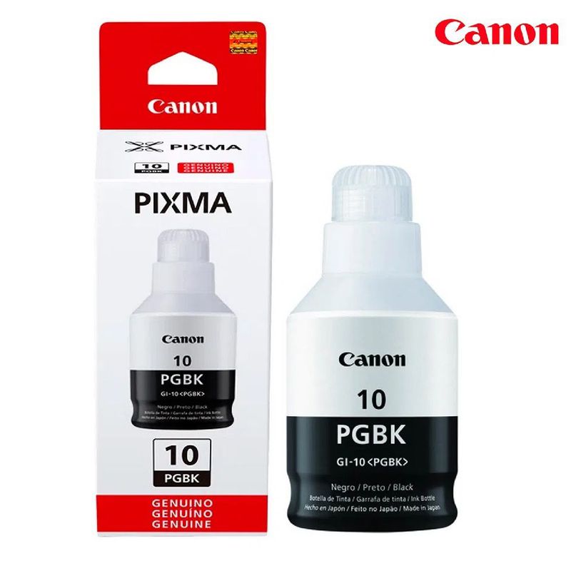 CANON - Botella de Tinta Canon GI-10PGBK BLACK