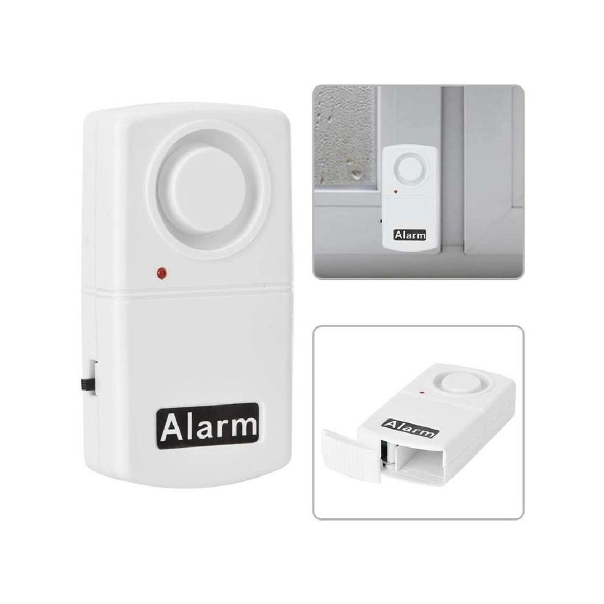 GENERICO - Alarma de Seguridad TP-309D Vibratoria de 120dB