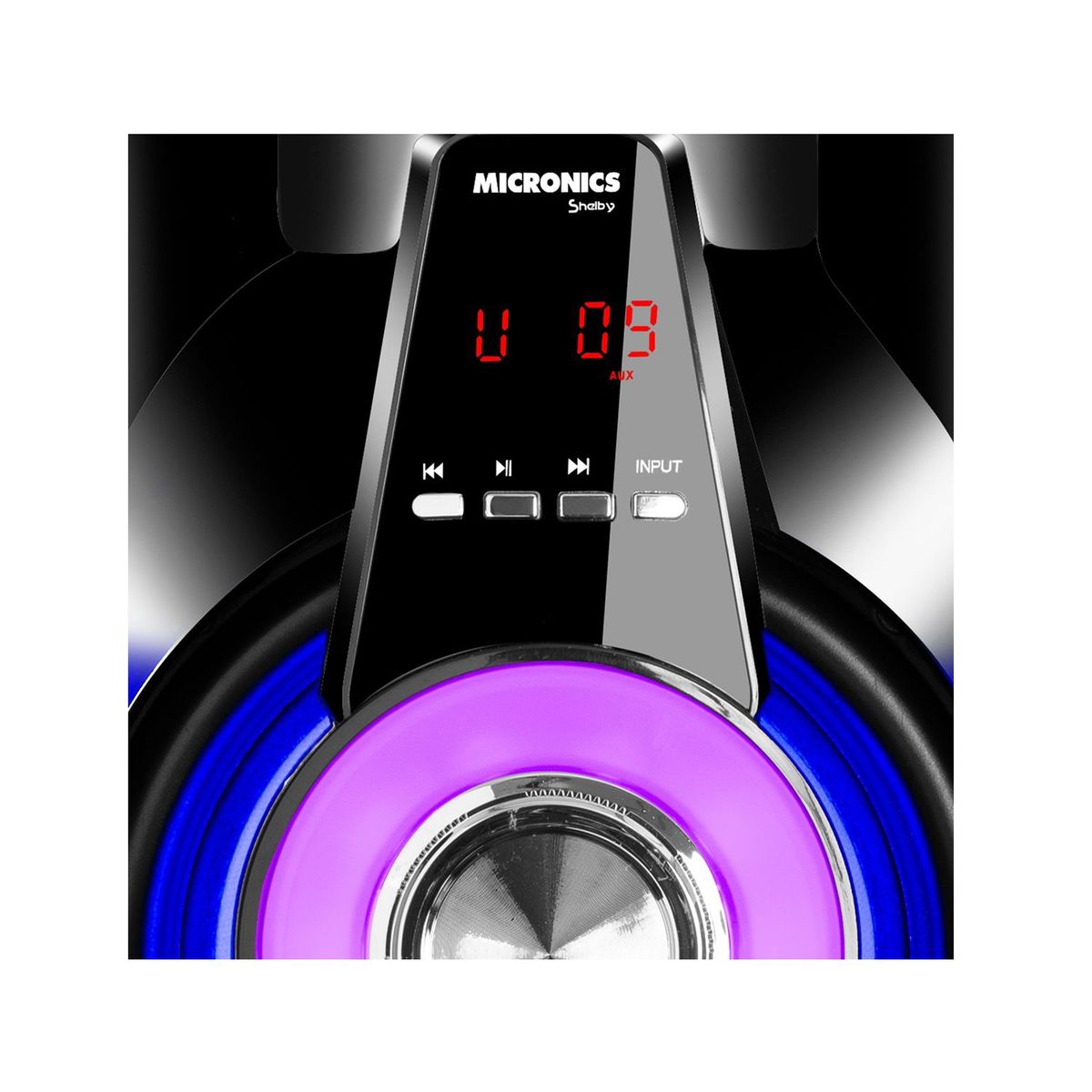 MICRONICS - Parlante 2.1.Micronics Shelby  MIC S7011BT 150 Watts USB/SD Bluetooth