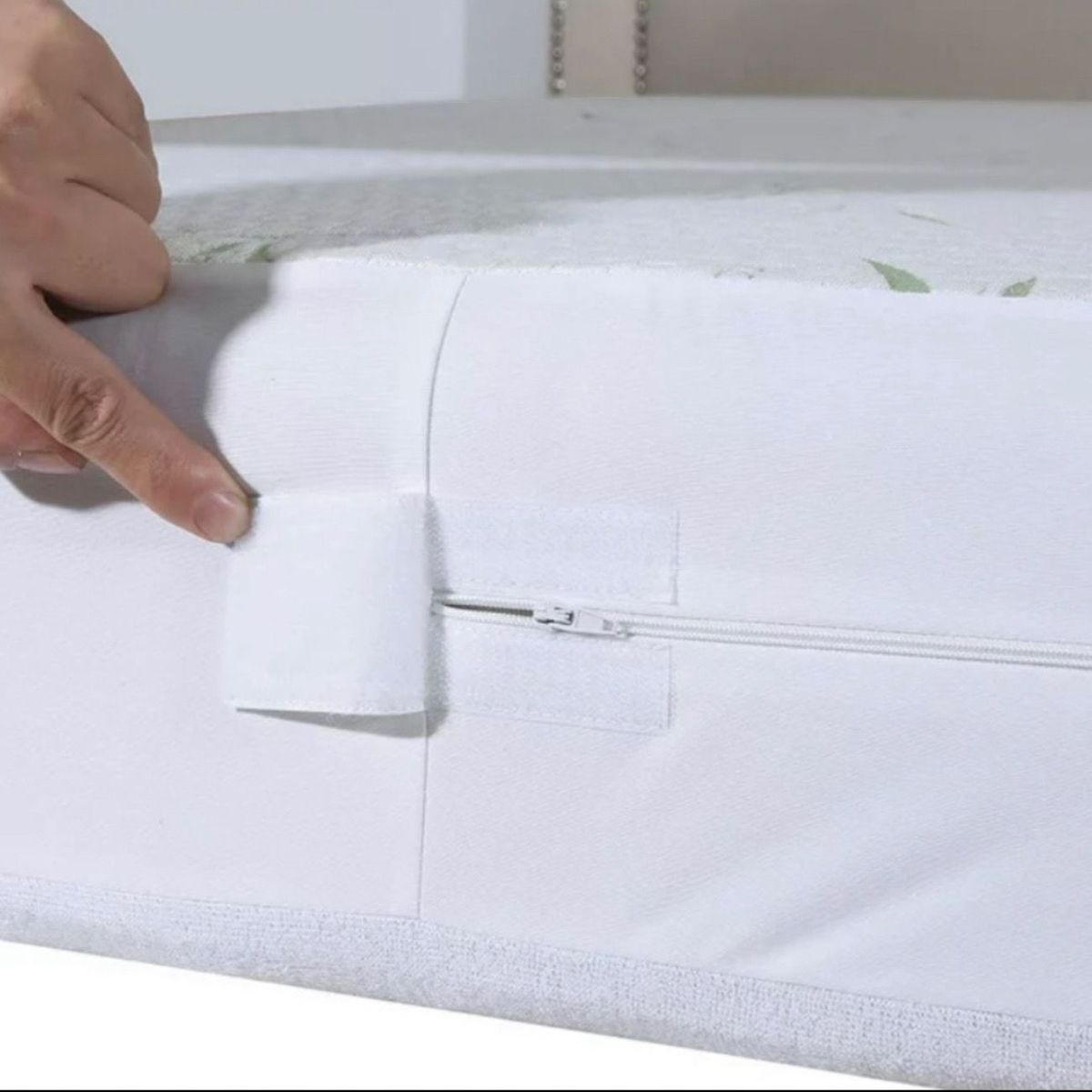 ISATEX HOME - Funda Impermeable De Colchón De Bambú Con Cierre 2 plazas