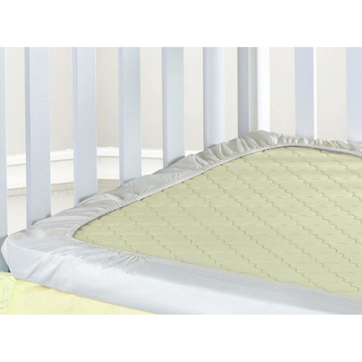 GENERICO - Protector de colchón Impermeble Antifluidos para cuna  estándar