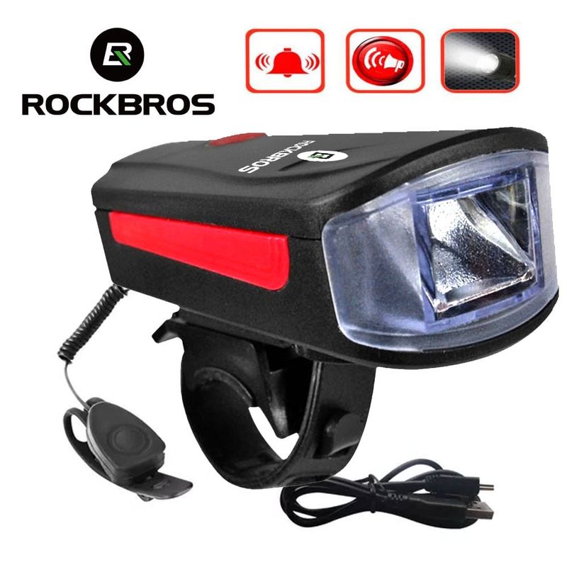 ROCKBROS - Alarma Anti-Robo con Luz y Sirena de Alta Calidad