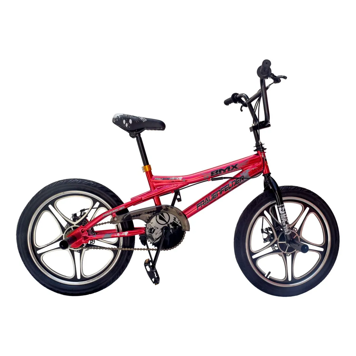 FRAUENFELDER - Bicicleta FRAUENFELDER BMX Policromo UV Rojo