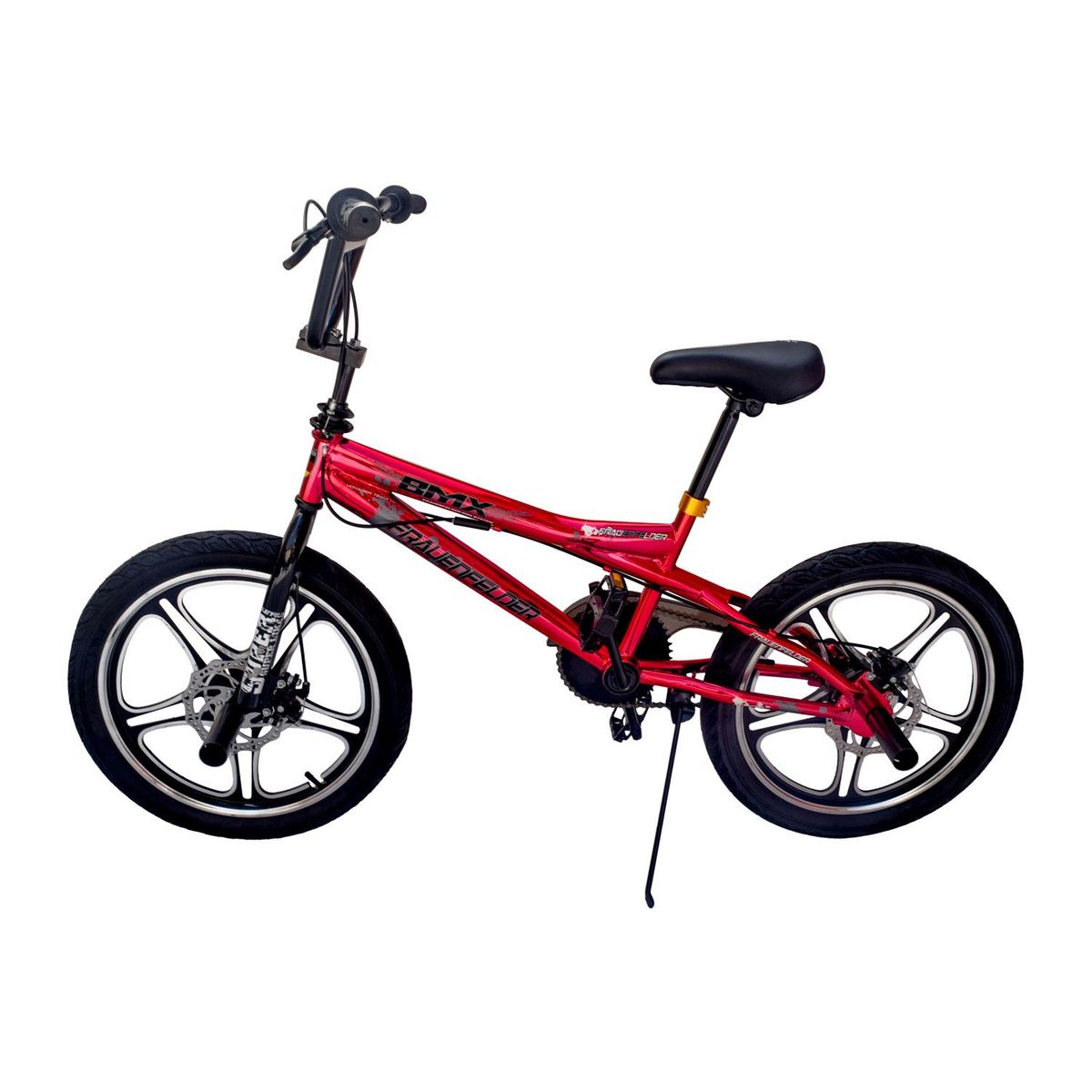 FRAUENFELDER - Bicicleta FRAUENFELDER BMX Policromo UV Rojo