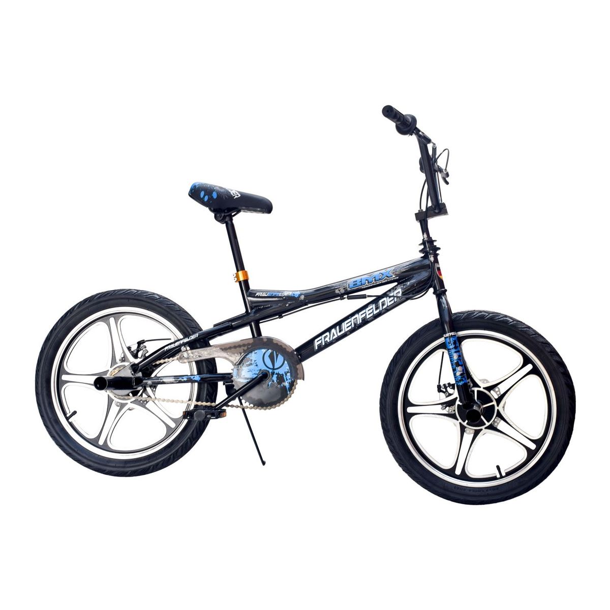 FRAUENFELDER - Bicicleta FRAUENFELDER Super BMX Negro Azul