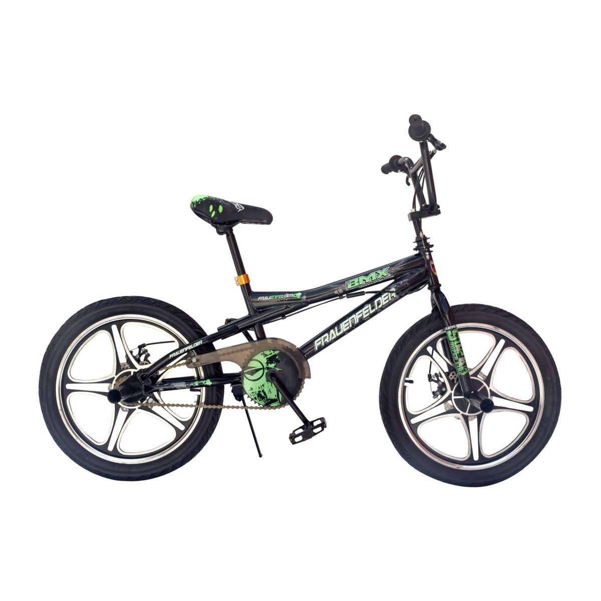 FRAUENFELDER - Bicicleta FRAUENFELDER Super BMX Negro Verde