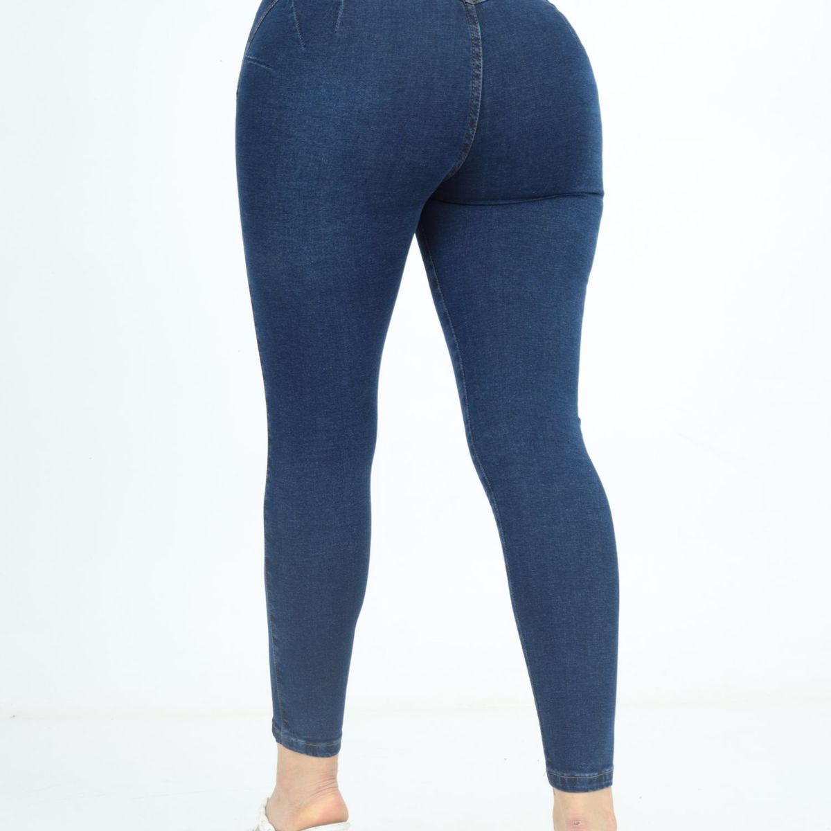 BENCUS JEANS - Pantalón Jeans Mujer Efecto Push Up Estampado Retro