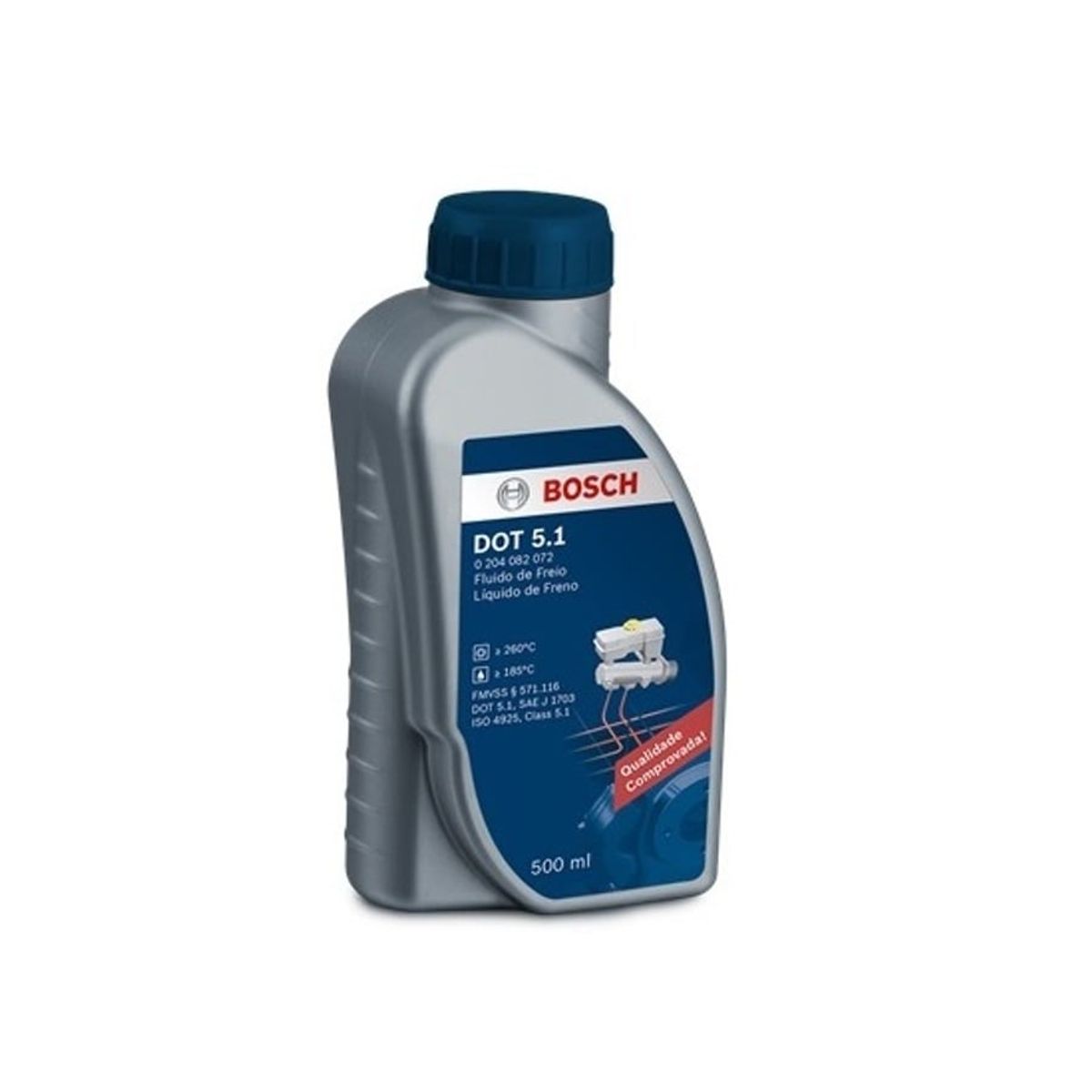 BOSCH - LIQUIDO DE FRENOS BOSCH DOT 5.1 500 ML