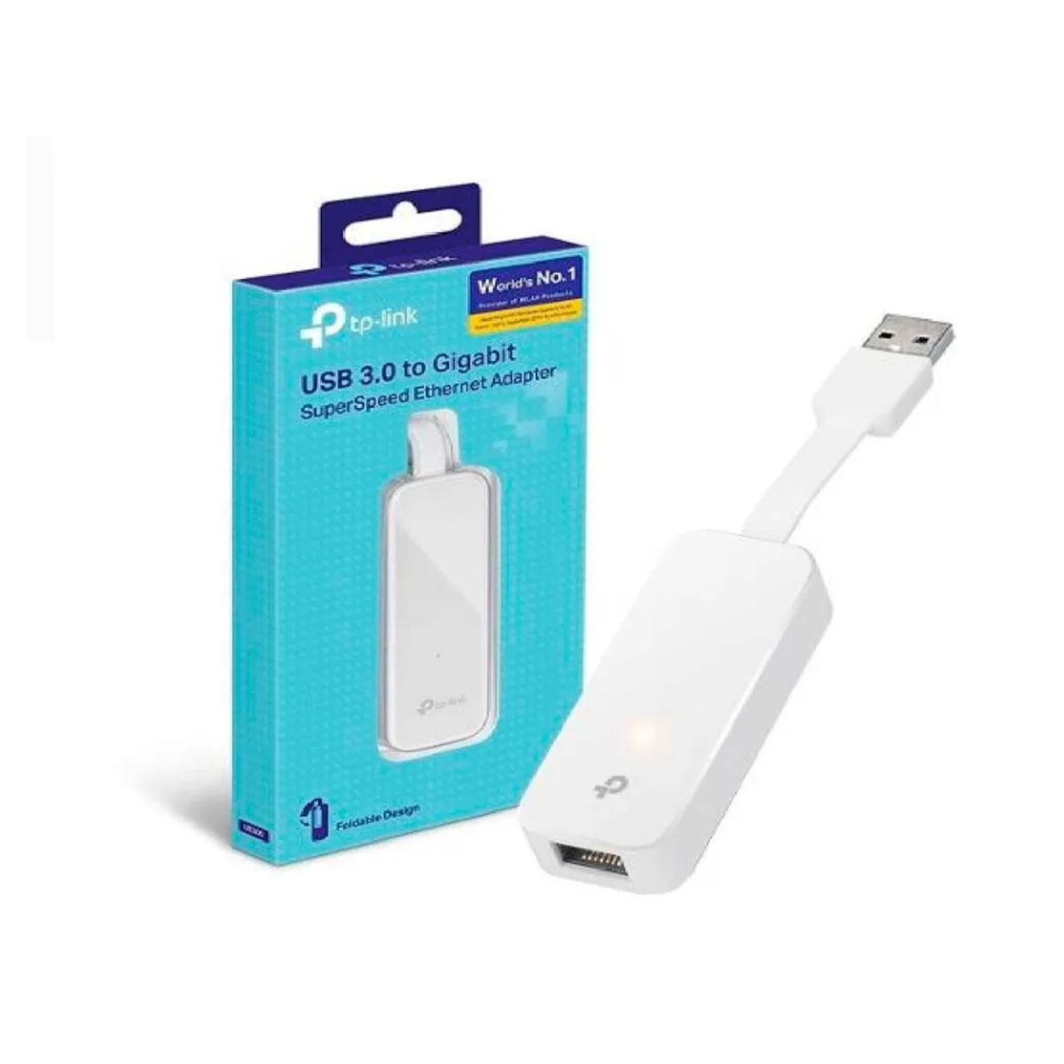TP LINK - Adaptador de red TP-Link UE300 USB 3.0 a Gigabit Ethernet