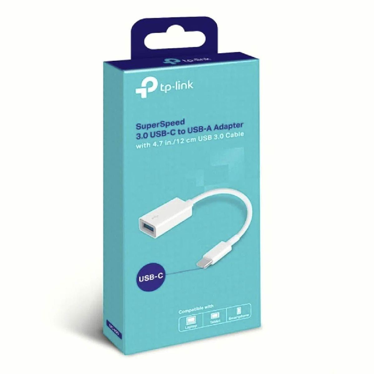 TP LINK - Adaptador Tp-Link UC400 tipo C a Usb 3.0