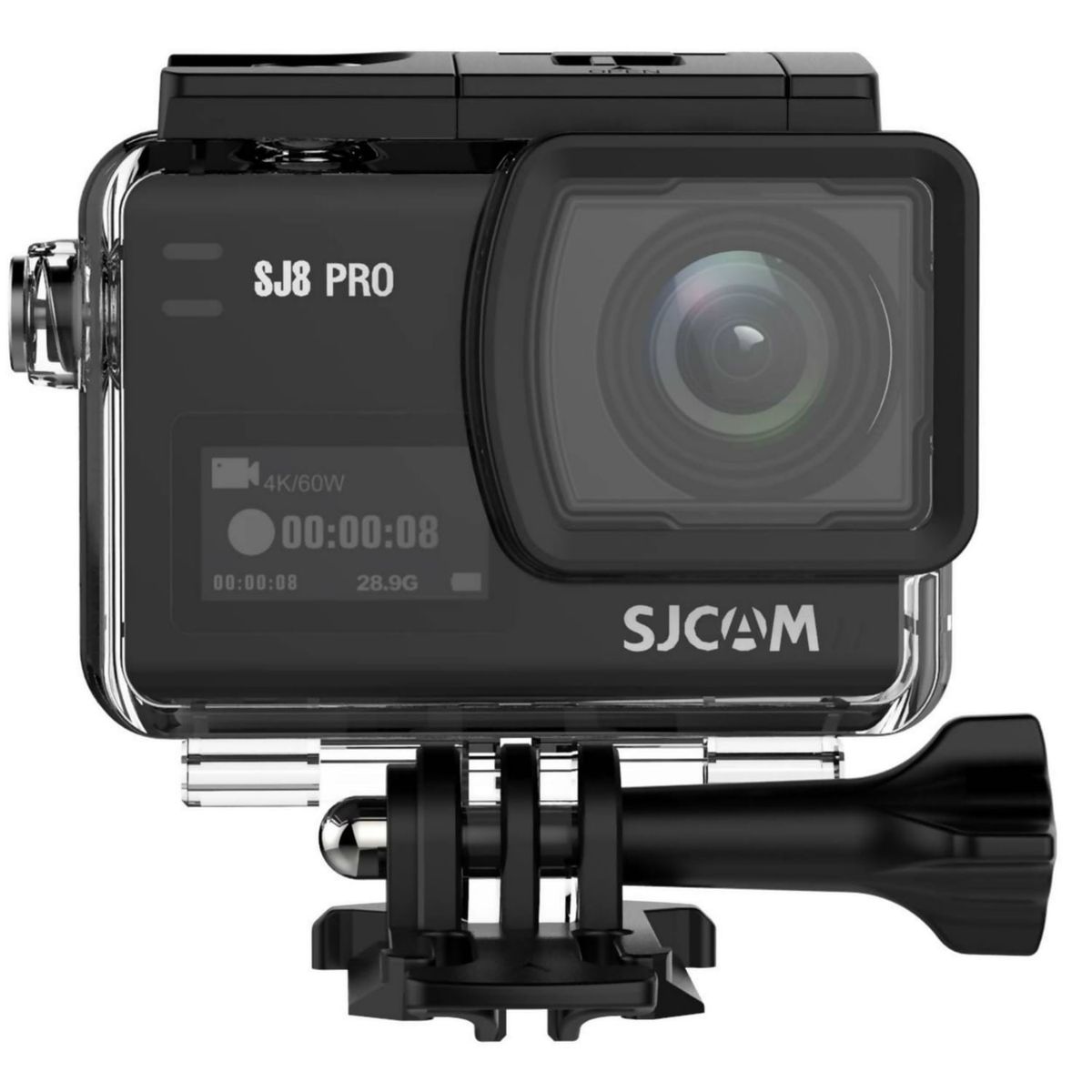 SJCAM - CÁMARA DE ACCIÓN SJCAM SJ8 PRO 4K TÁCTIL ESTABILIZADOR CON ACCESORIOS