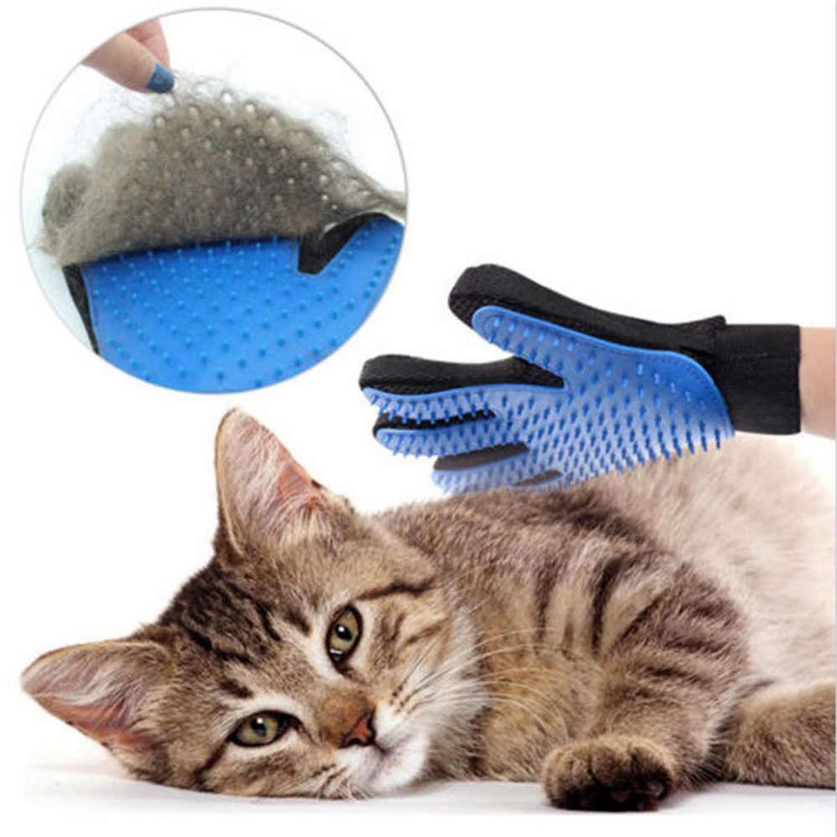 TRUE TOUCH - Guante Removedor De Pelos Mascota Perro Y Gato True Touch