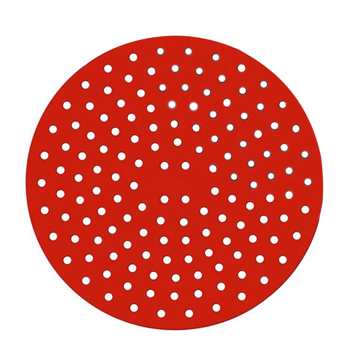 AURELA - Alfombra Protectora de Silicona Redonda para Air Fryer