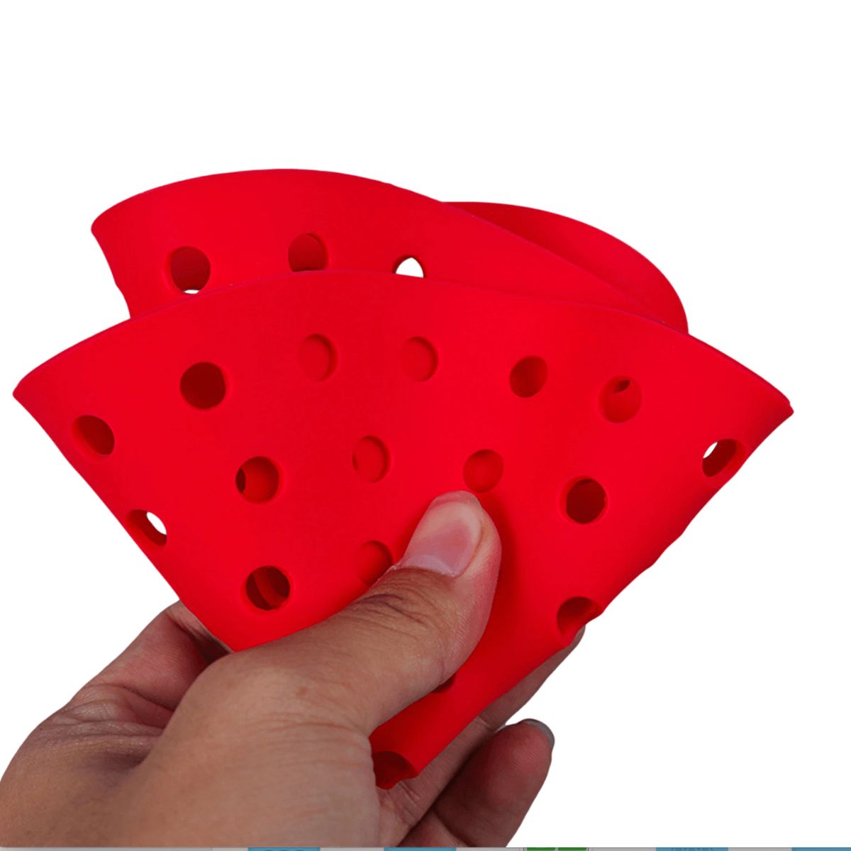 AURELA - Alfombra Protectora de Silicona Redonda para Air Fryer