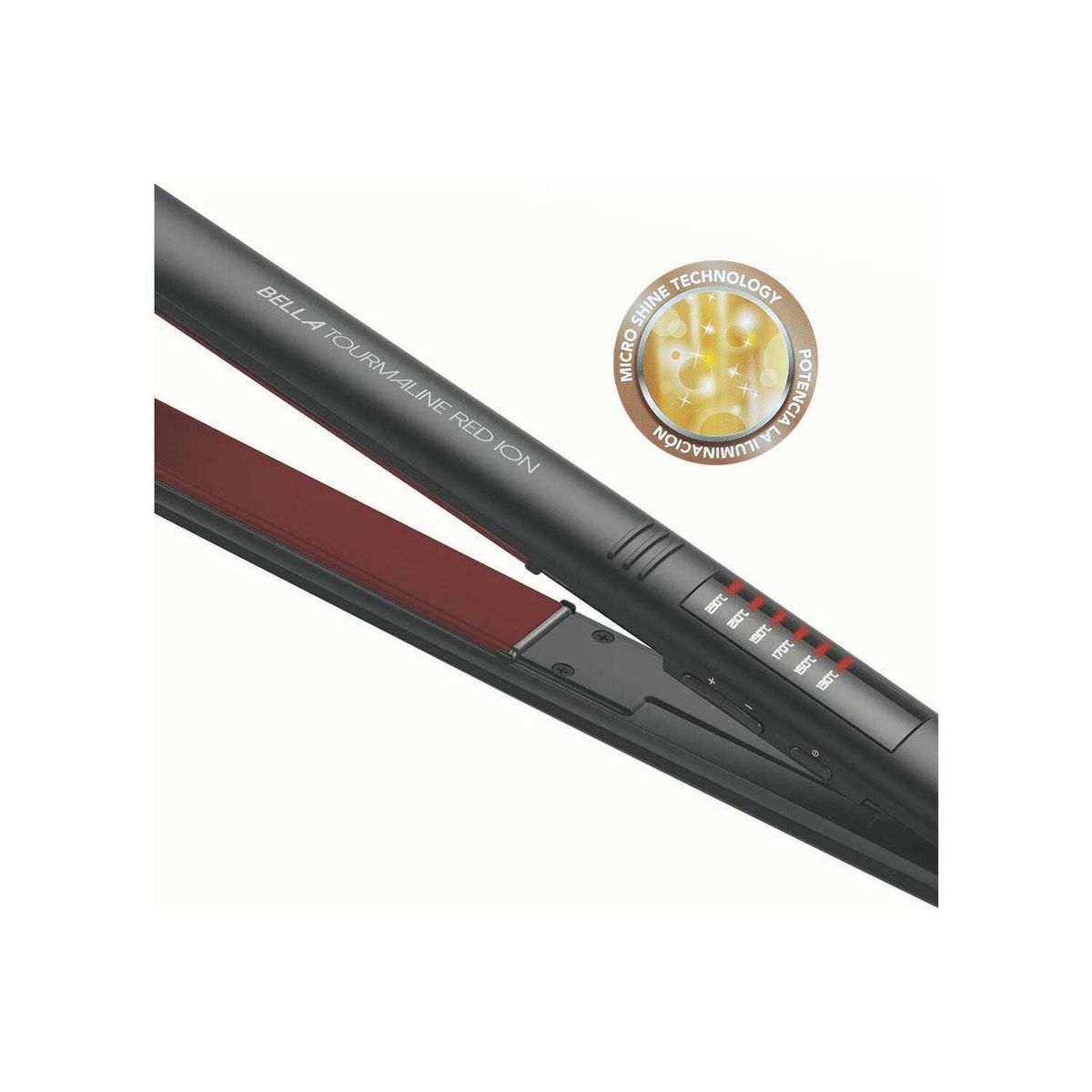 GAMA - Alisador elegance led bella tourmaline red ion BECHS0000002120