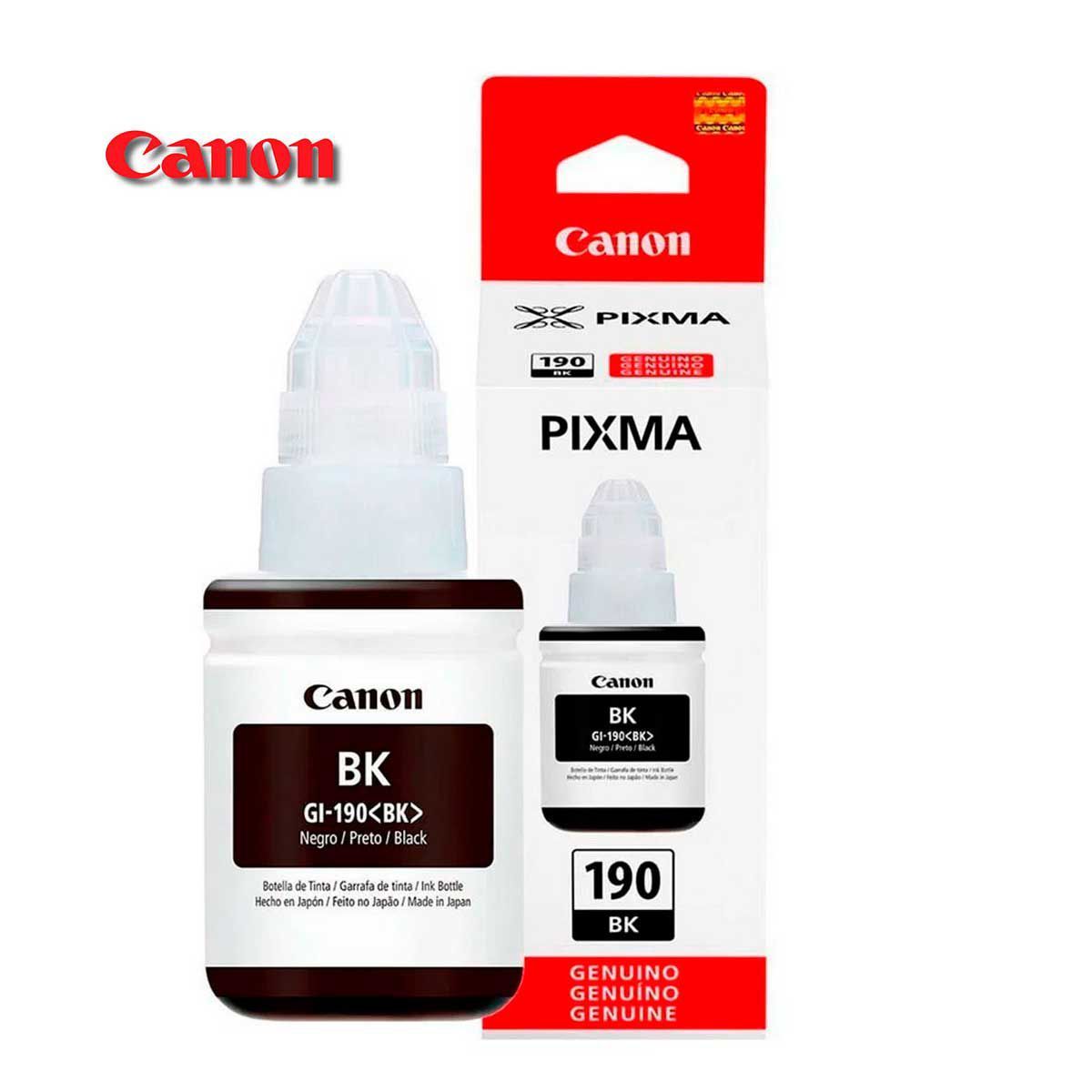 CANON - Tinta Canon Gi-190bk Black