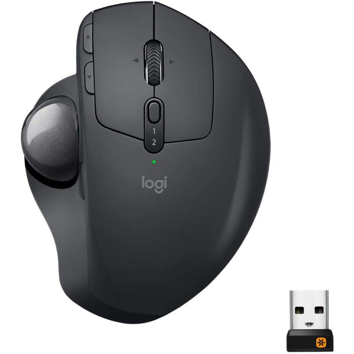LOGITECH - Mouse Logitech Mx Ergo Wireless Trackball Black