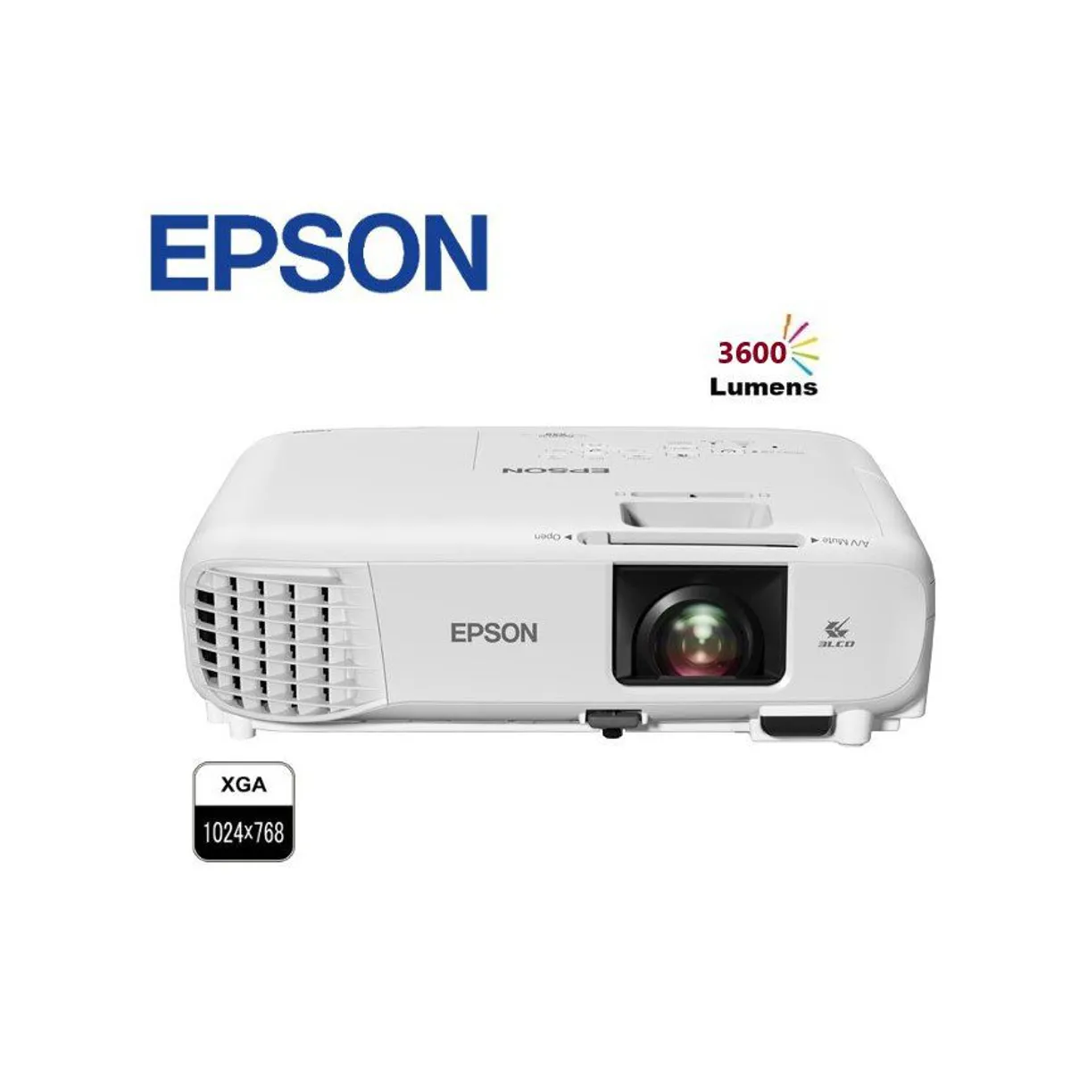 EPSON - Proyector Epson Powerlite X49, 3600 lúmenes, 1024×768, XGA