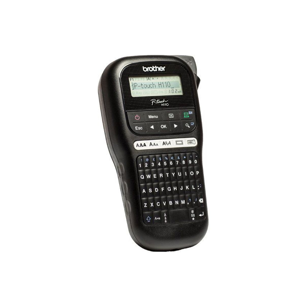 BROTHER - Rotuladora Brother PT-H110BK Portatil Negro