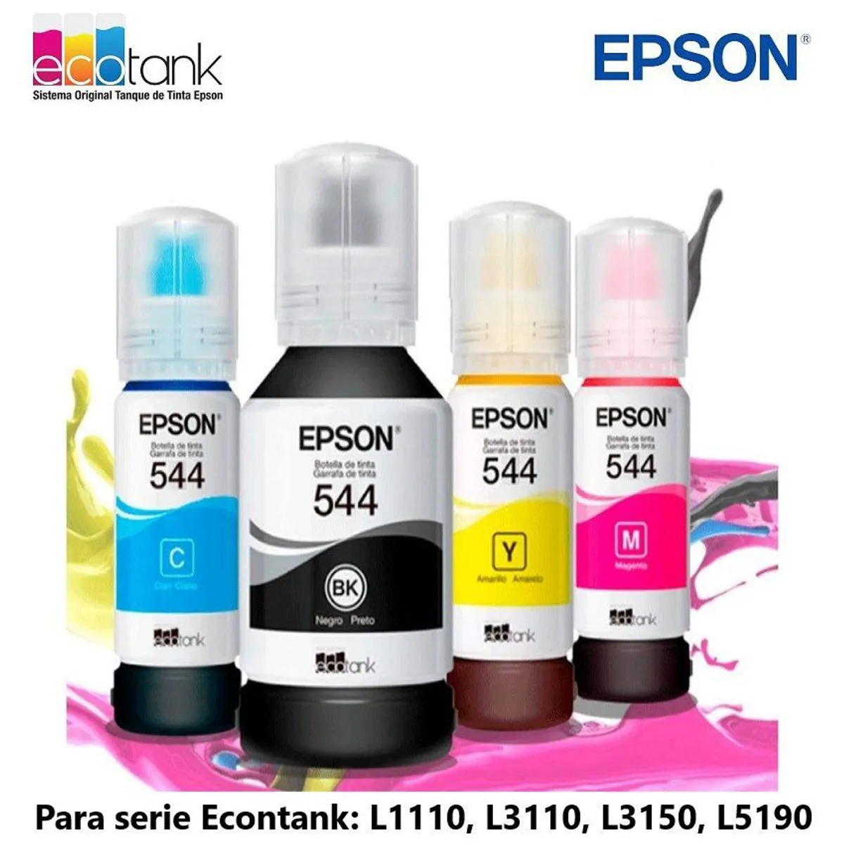 EPSON - Pack tinta epson 544 serie l1110, l3110, l3150, l5190