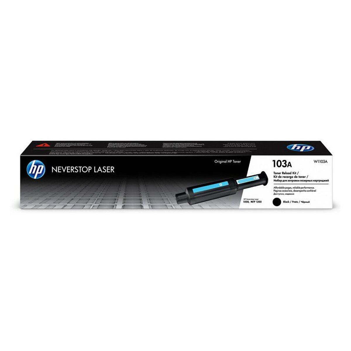 HP - Toner hp 103a negro laserjet w1103a para neverstop