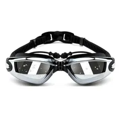 Gafas De Natación Para Niños, Gafas De Piscina Con Tapones Para Los Oidos A Prueba De Fugas Vision Clara De Natacion Para Ninas Y Ninos Verde Purpura