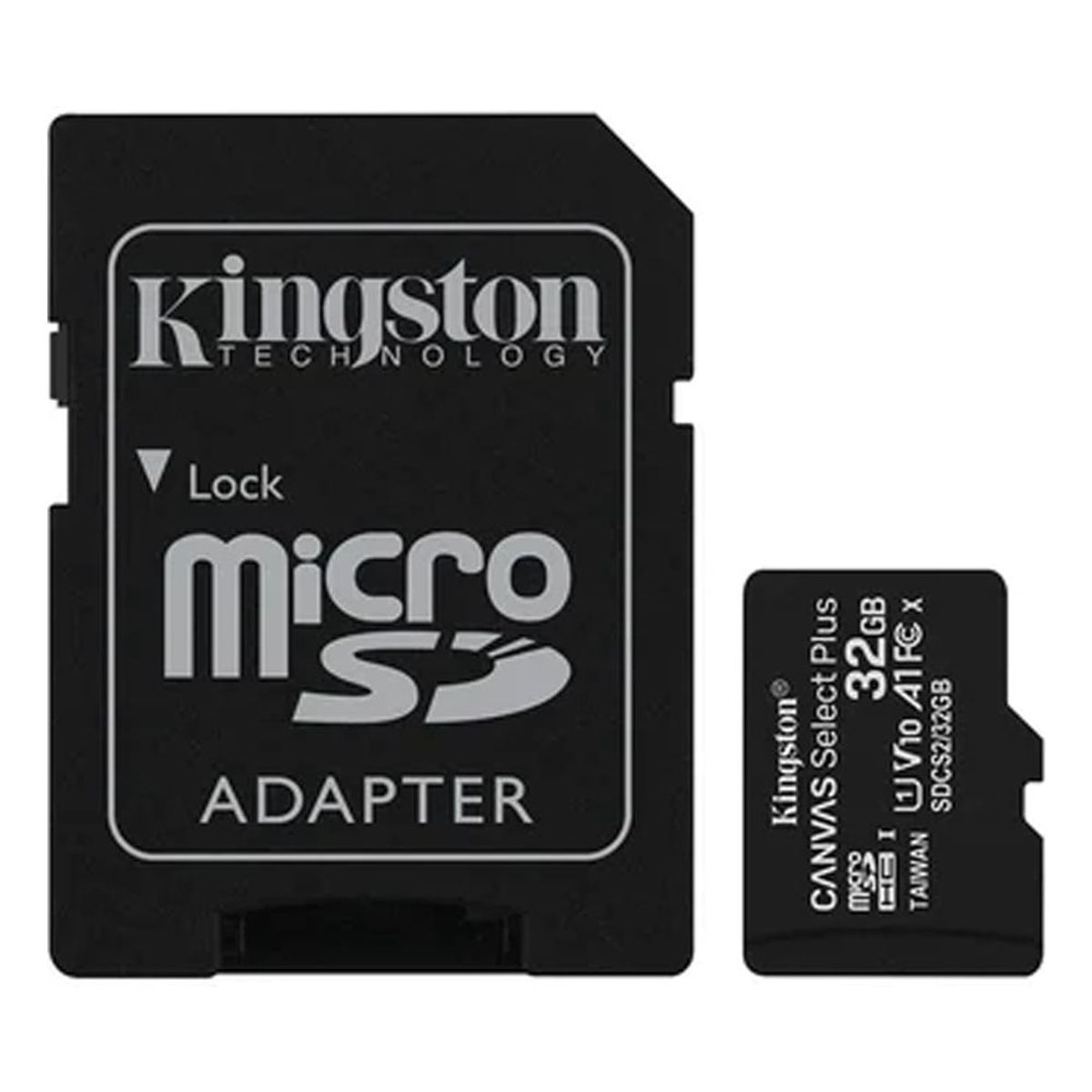 KINGSTON - Memoria Kingston  32GB Micro Select 100MBs UHS-I SDCS2/32GB