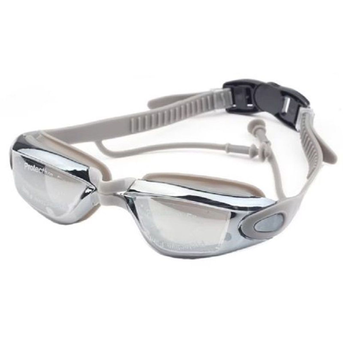 FEIKE - Lentes de Natación Grises con protección UV