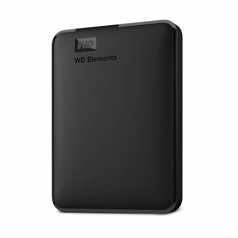 WESTERN DIGITAL - Disco Duro Externo WD Western Digital Elements 4TB Portatil USB Negro