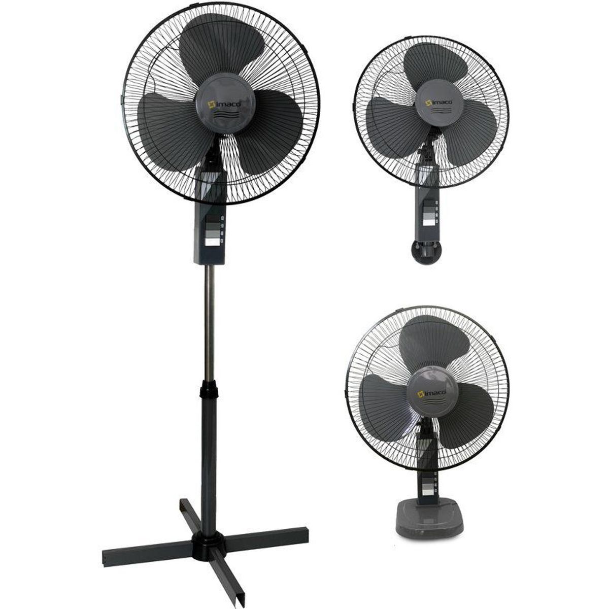 IMACO - Ventilador 3 en 1 de 16" imaco fs1631 - negro