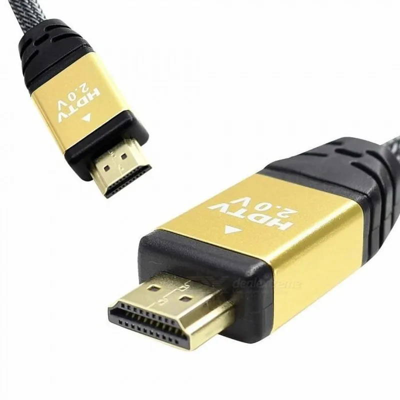 GENERICO - Cable Hdmi 2.0 4k Ultra Uhd Alta Velocidad 2160p 1.5 Metros
