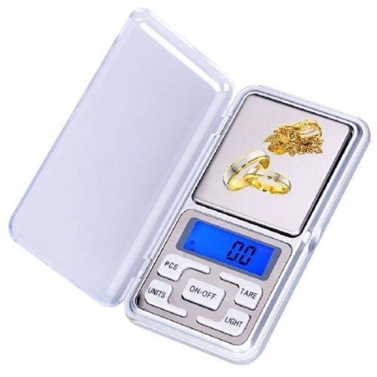 GENERICO - Balanza Gramera 01g a 500g Digital Oro Joyeria Joya Portatil