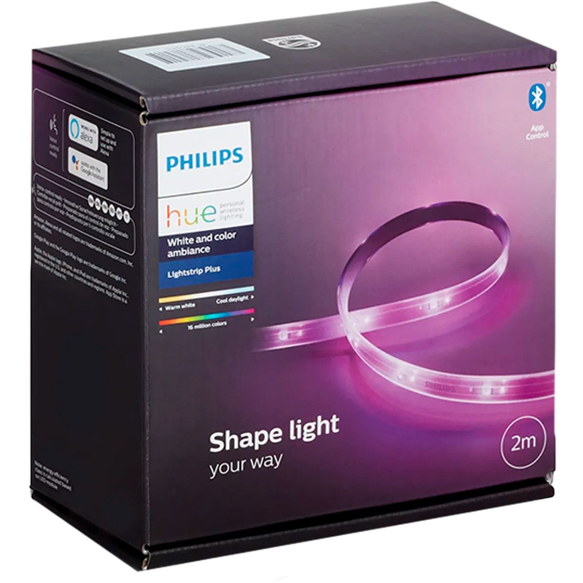 PHILIPS - Tira Led Inteligente Philips Hue 2m Extensión Bluetooth