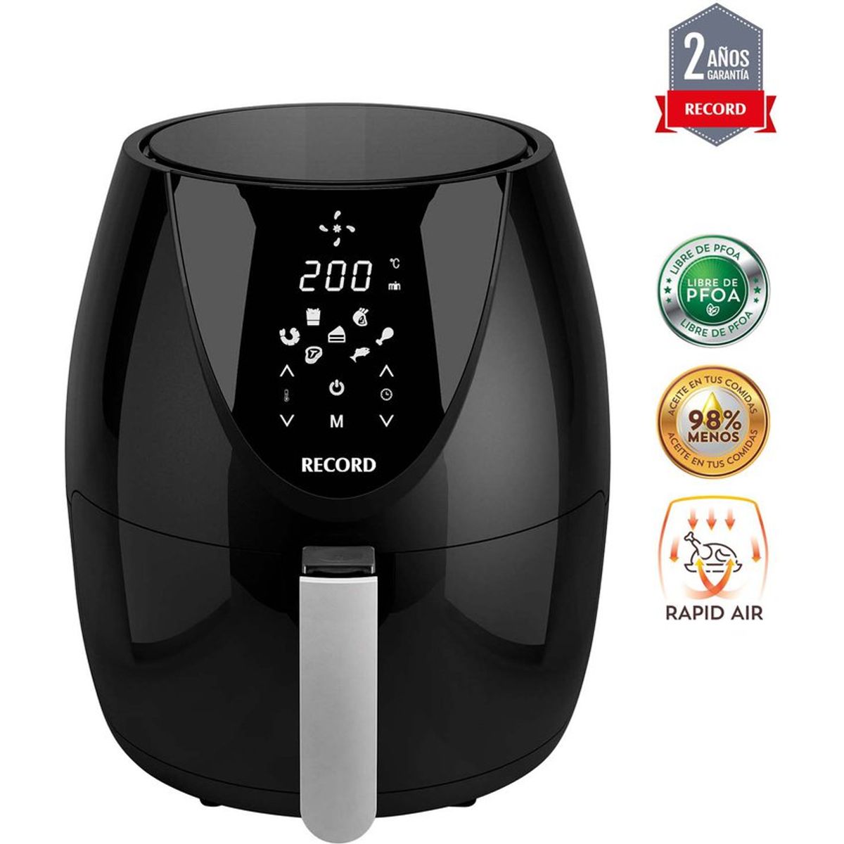RECORD - Record Freidora de Aire Inox Collection 3.7 L