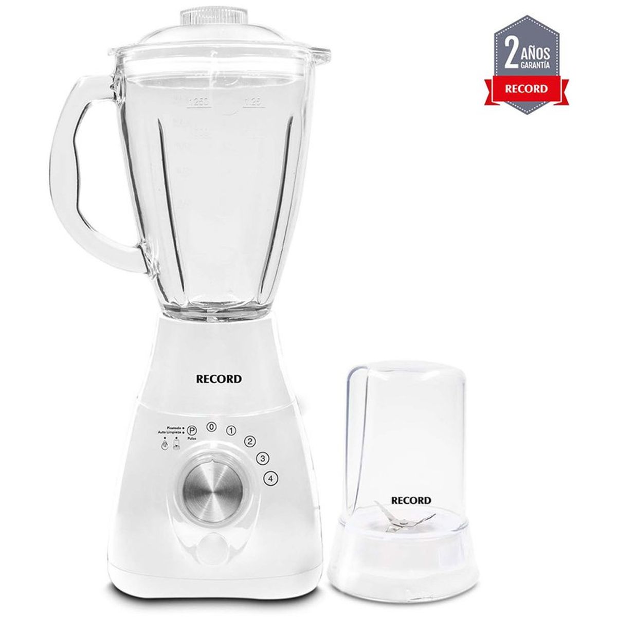 RECORD - Record Licuadora 15L 4Vel  Pulsador Blanca