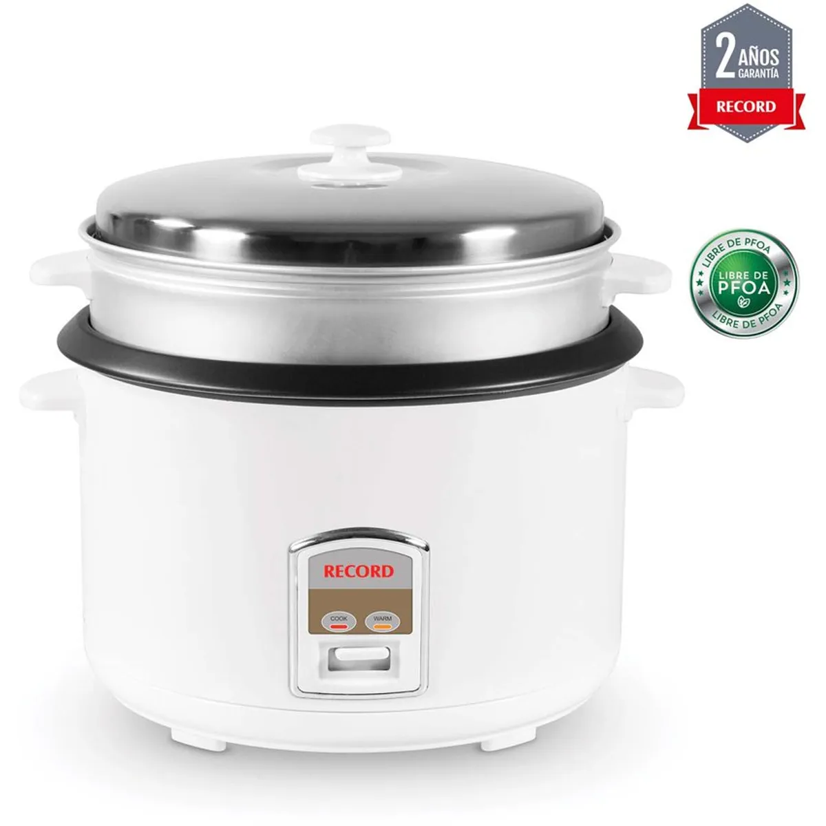 RECORD - Record Olla arrocera multifuncional Classic Collection Blanco 4.2 L