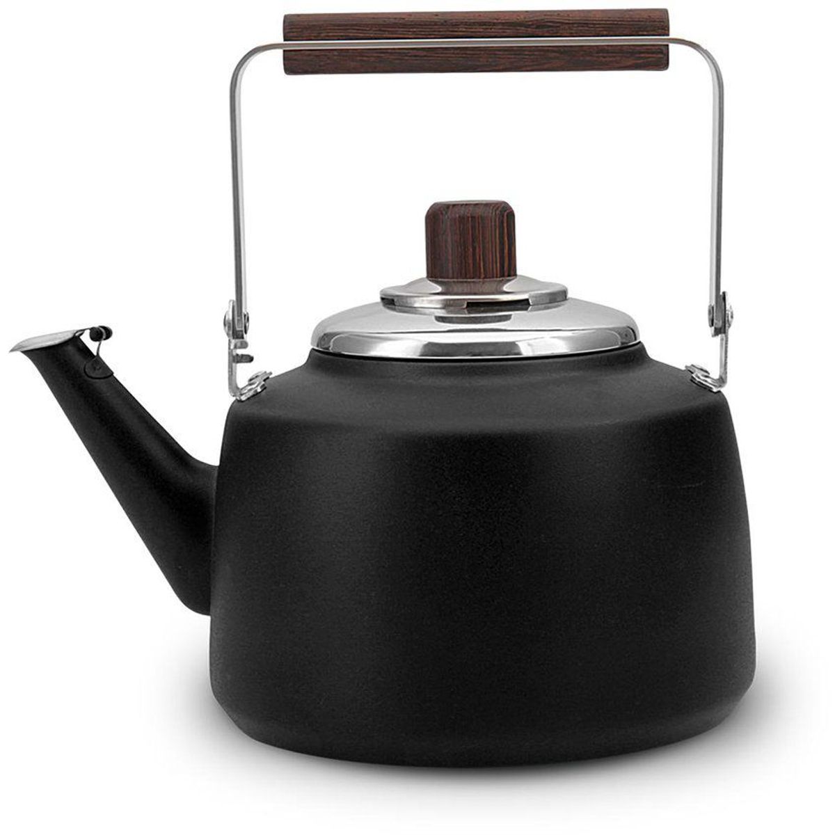 RECORD - Tetera Fiorenza acero inoxidable Negro 3L Record