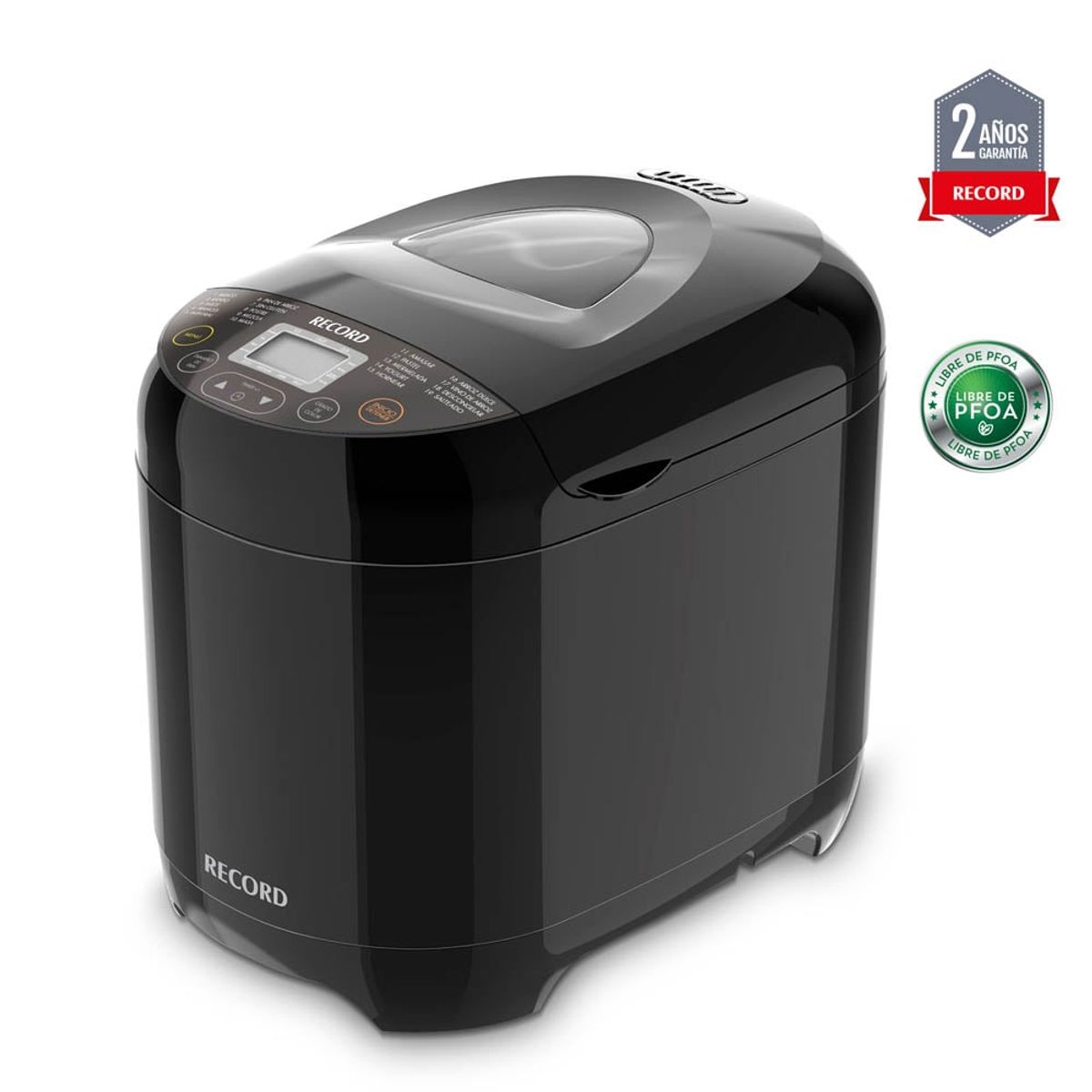 RECORD - Record Panificadora 1.0 kg. Negra