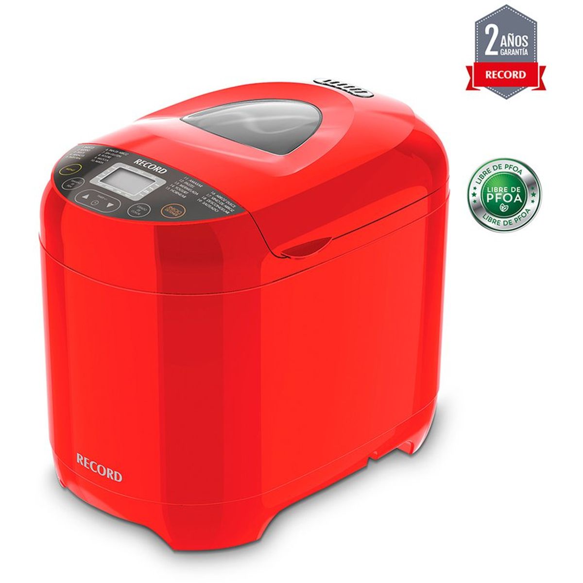 RECORD - Record Panificadora 1.0 Kg. Roja